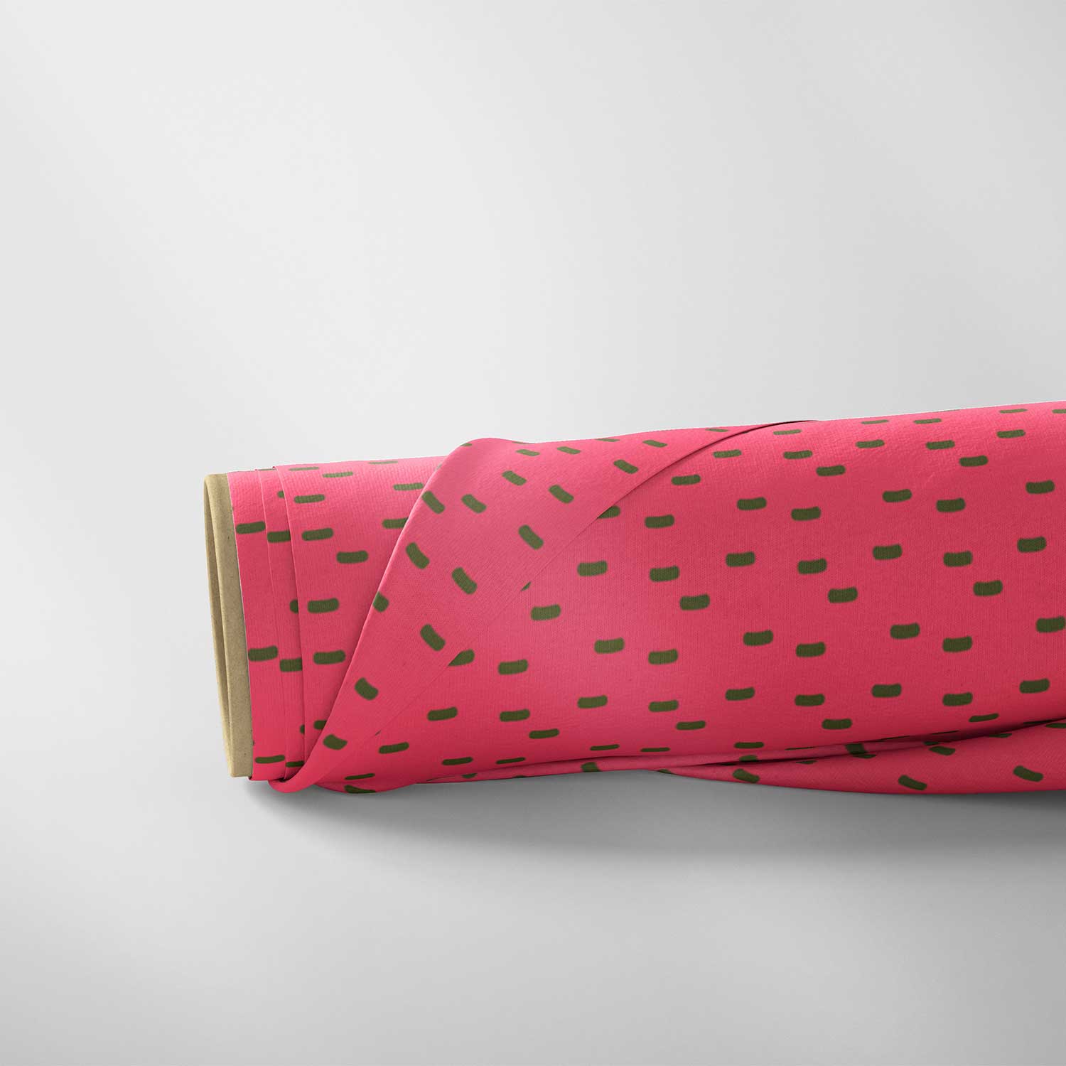 پارچه مخمل کوسن مدل هندونه ای سرخابی کد 5011218 - Image 4