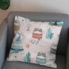 پارچه مخمل سرویس نوزاد مدل گربه سرخ پوست کد 5011423