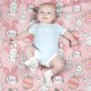 پارچه مخمل  ملحفه مدل خرگوش خوشحال کد 5011843