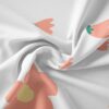 پارچه لباس کرپ بوگاتی مدل گلگلی گلبهی کد 6011244