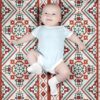پارچه مخمل  روبالشی طرح سنتی آراس کد 5012758