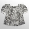 پارچه کرپ بوگاتی طرح پوست ماری | مدل  نیوانا – کد 4011187