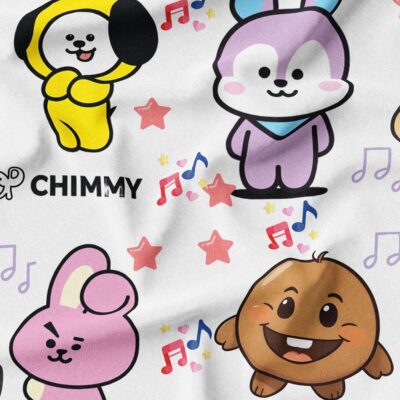 پارچه ملحفه مخمل طرح bts
