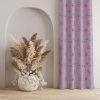 پارچه مخمل روبالشی طرح سه بعدی دخترو پروانه  کد 5014142