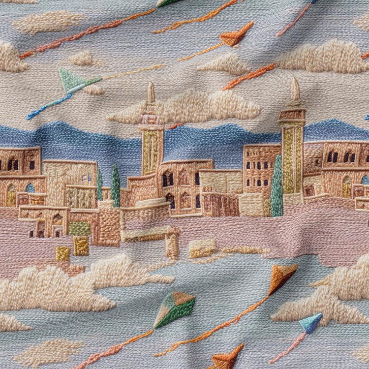 پارچه مخمل روبالشی طرح سه بعدی دنیای حیوانات کد 5014181 - Image 10