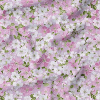 پارچه مخمل روبالشی طرح بهار