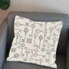 پارچه مخمل کوسن مبل طرح هپي کد 5018840
