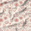 پارچه مخمل کوسن مبل طرح هپي کد 5018860