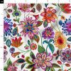 پارچه مخمل کوسن مبل طرح گلدوزي کد 5019516